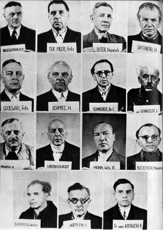 IG Farben defendents